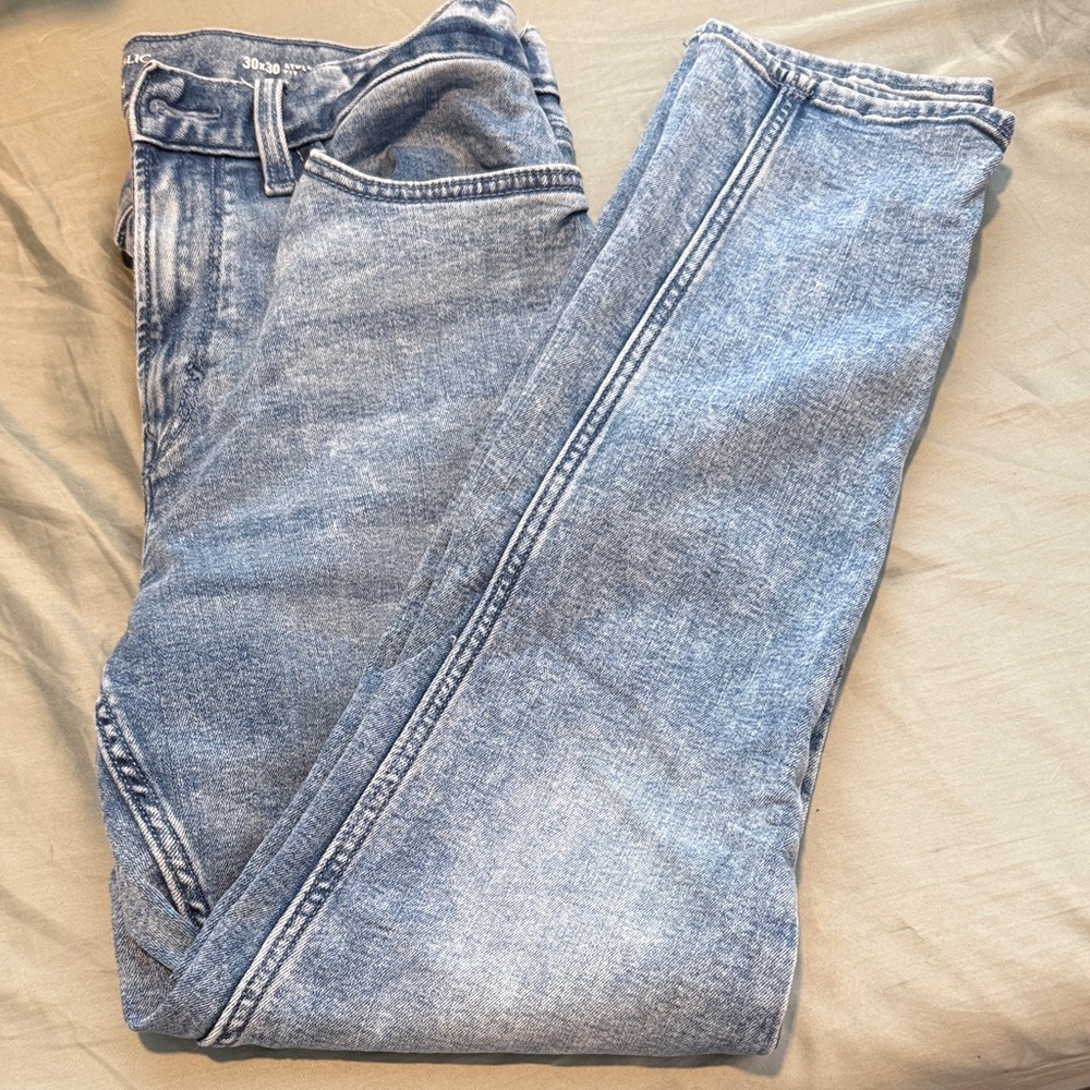 Banana Republic Light Blue Athletic Fit Jeans 30x30